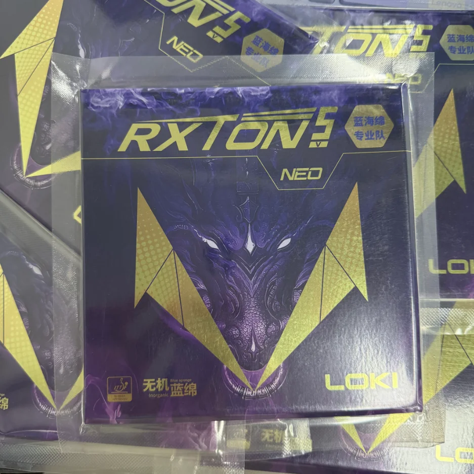 2026 New LOKI RXTON 5 NEO Table Tennis Rubber Sticky Loop Spin Offensive Ping Pong Sponge 100% Original Loki Ping Pong Rubber
2026 New LOKI RXTON 5 NEO Table Tennis Rubber Sticky Loop Spin Offensive Ping Pong Sponge 100% Original Loki Ping Pong Rubber