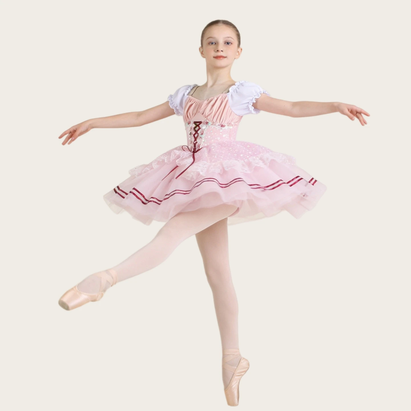 Ballet Tutu Dress Dance Performance Costume Professional Spring and summer fluffy skirt performance stage costume
Ballet Tutu Dress Dance Performance Costume Professional Spring and summer fluffy skirt performance stage costume
