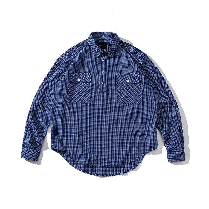 Japanese Streetwear Retro Shirts Men Fashion Plaid Loose Casual Oversize Long Sleeve Pullover Shirts Cityboy Blouses
Japanese Streetwear Retro Shirts Men Fashion Plaid Loose Casual Oversize Long Sleeve Pullover Shirts Cityboy Blouses