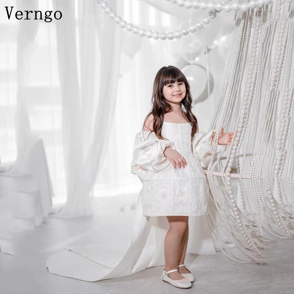 Verngo Luxury Lace Mini Girl Birthday Party Dress Strapless Cape Princess Kid Prom Dress Child Ceremony Girl Dress Customized
Verngo Luxury Lace Mini Girl Birthday Party Dress Strapless Cape Princess Kid Prom Dress Child Ceremony Girl Dress Customized