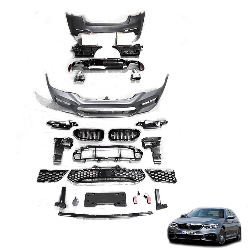 Factory Price Car Bumper Facelift Conversion Body Kit For 18-20 5 Series G30 G38
Factory Price Car Bumper Facelift Conversion Body Kit For 18-20 5 Series G30 G38