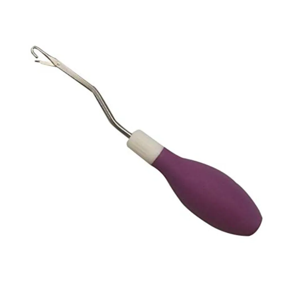 Latch Hook Tool, Silicone Handle Bent Tool 6.7 Inches Latch Hook Crochet Needle for Crochet Rug Carpet Crafts
Latch Hook Tool, Silicone Handle Bent Tool 6.7 Inches Latch Hook Crochet Needle for Crochet Rug Carpet Crafts