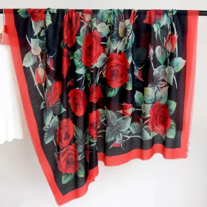 High-end Elegant Women Fine Light Luxury Variety Print Quality Water Soluble Wool Handmade Fringe Soft Warm Large Scarf Shawl
High-end Elegant Women Fine Light Luxury Variety Print Quality Water Soluble Wool Handmade Fringe Soft Warm Large Scarf Shawl