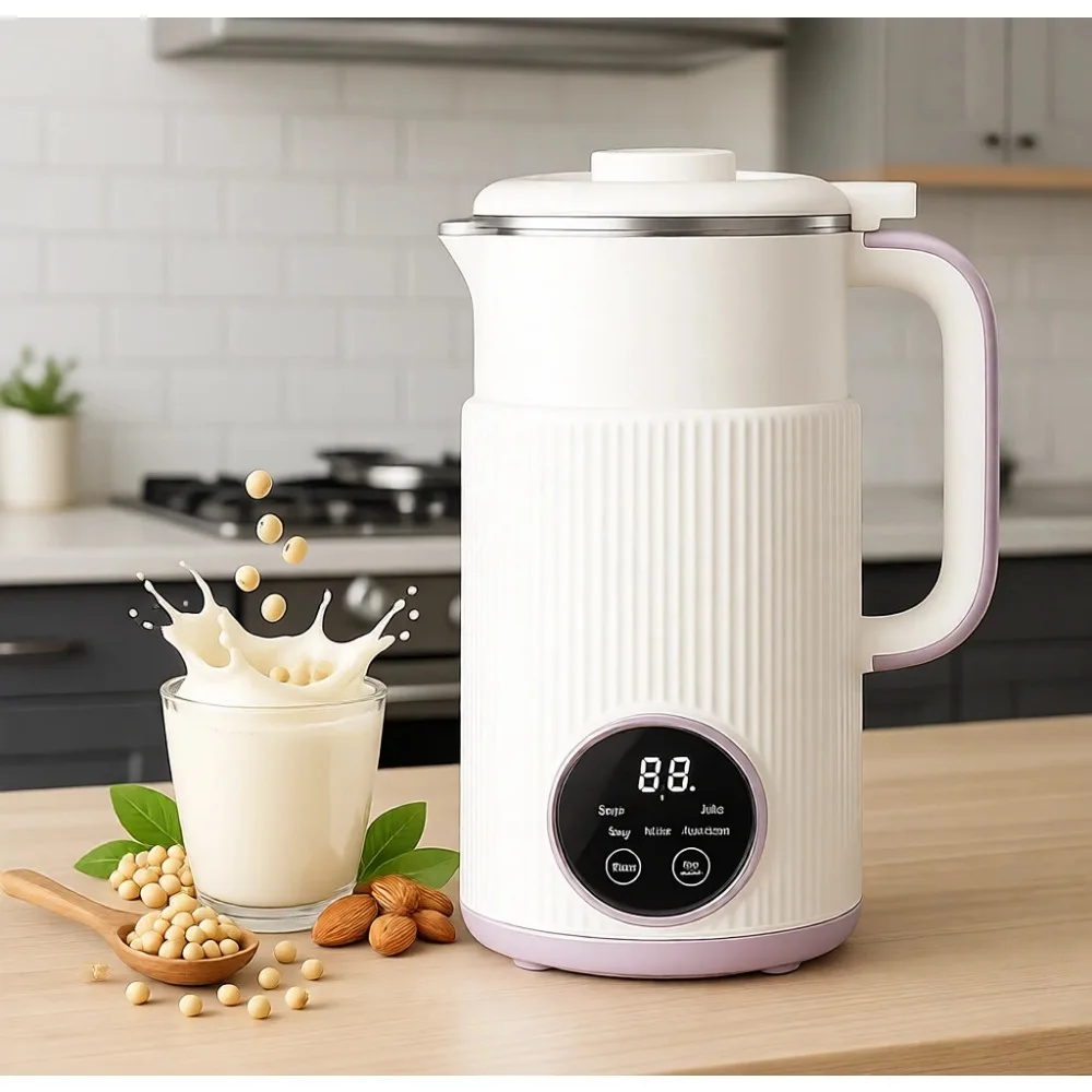 Compact Plant Milk Maker 12 Blade Auto Hot Cold Timer Clean Warm
Compact Plant Milk Maker 12 Blade Auto Hot Cold Timer Clean Warm