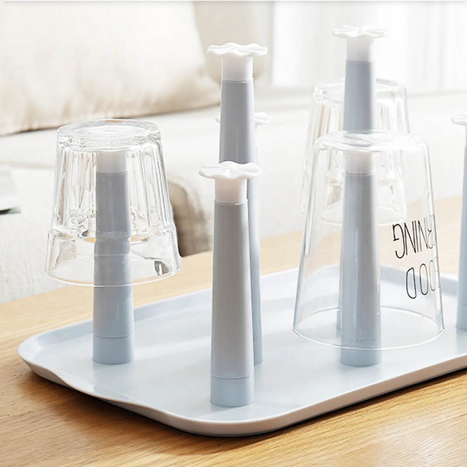 Plastic Household Cup Draining Rack Glass Storage Holder Kitchen Glasses Organizer Bottle Tumbler Drying Stand
Plastic Household Cup Draining Rack Glass Storage Holder Kitchen Glasses Organizer Bottle Tumbler Drying Stand