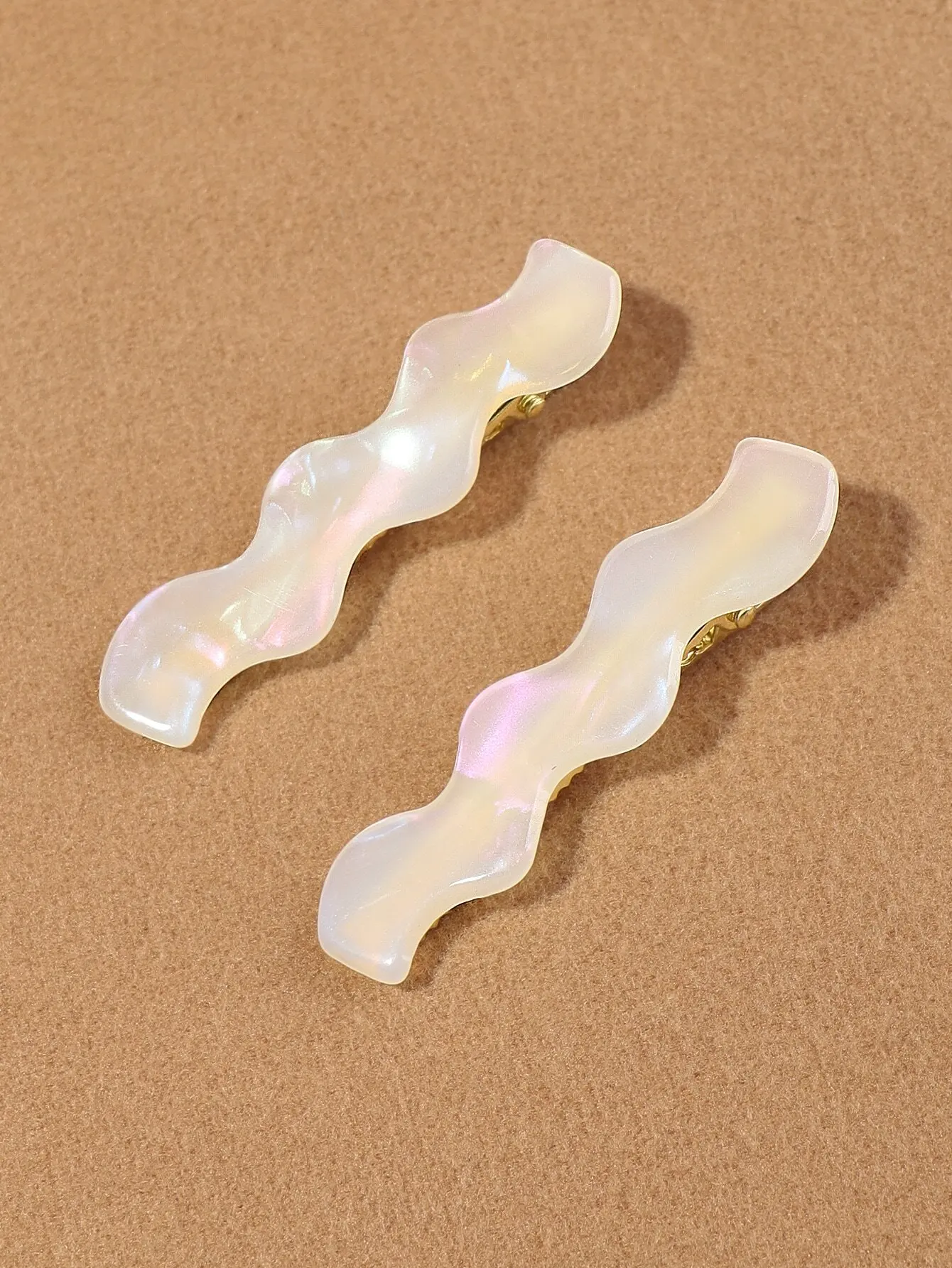 2pcs Wavy Decor Alligator Hair Clip Boho Claw Clips Hair Claws Hair Barrettes, School Stuff, Hair Accessories, Head Accessories
2pcs Wavy Decor Alligator Hair Clip Boho Claw Clips Hair Claws Hair Barrettes, School Stuff, Hair Accessories, Head Accessories