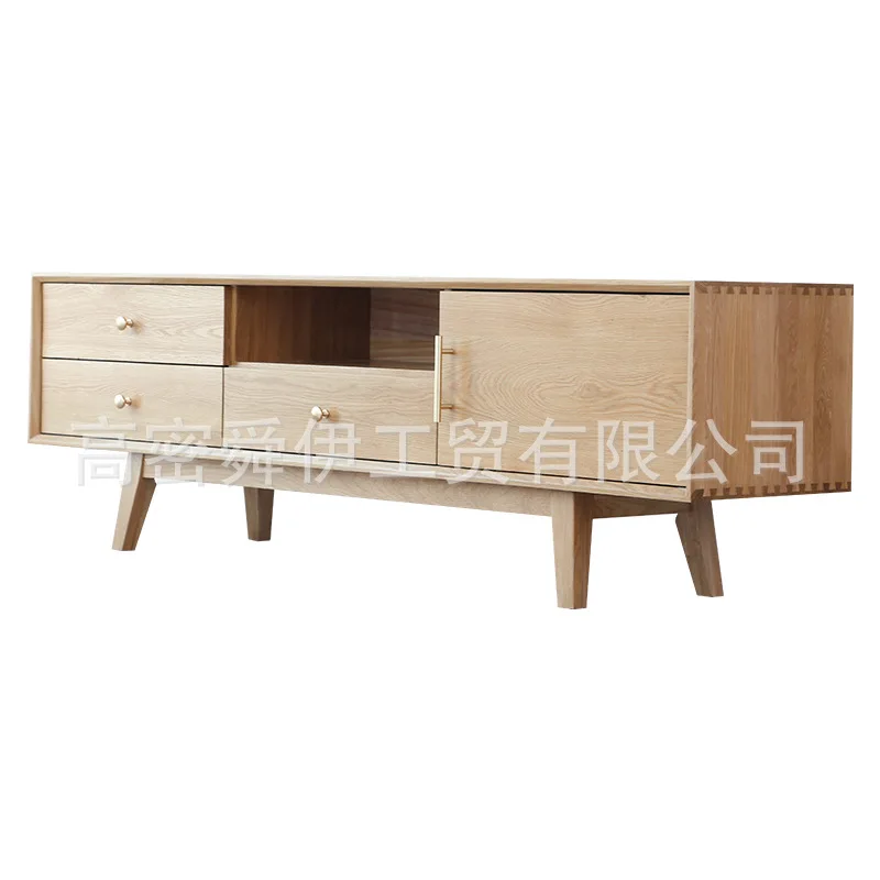 Shunyi furniture Nordic solid wood TV cabinet Modern simple small apartment audio-visual cabinet Oak floor cabinet Living room v
Shunyi furniture Nordic solid wood TV cabinet Modern simple small apartment audio-visual cabinet Oak floor cabinet Living room v