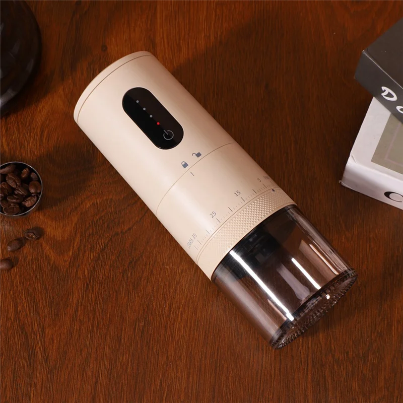SANQ Portable Coffee Grinder Electric Burr Coffee Grinder With Adjustable Grind Settings For Traveling Camping Office
SANQ Portable Coffee Grinder Electric Burr Coffee Grinder With Adjustable Grind Settings For Traveling Camping Office