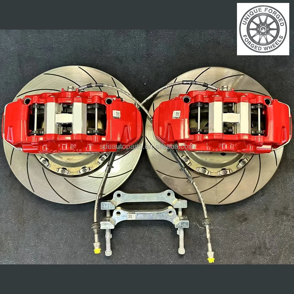 26 Style Custom Logo 6 Piston Big Brake Kit 380MM Floating Screw for Q7 R8 RS7
26 Style Custom Logo 6 Piston Big Brake Kit 380MM Floating Screw for Q7 R8 RS7