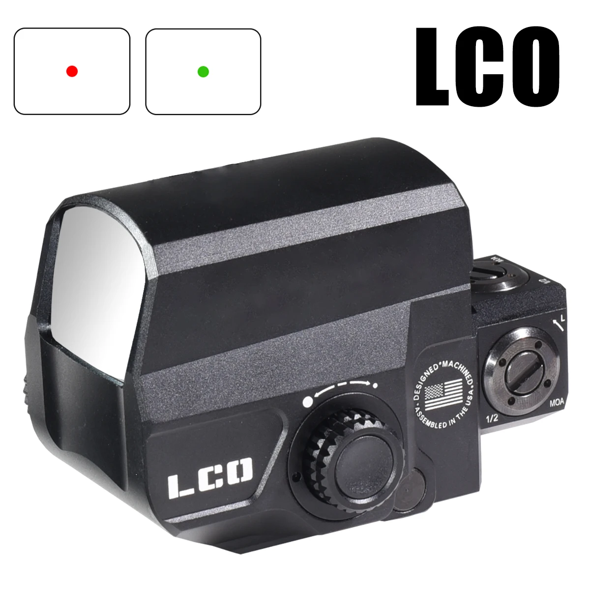 Tactical LCO Red Dot Reflex Sight Fit All 20mm Rail Mount Holographic Optics Collimator Sight Outdoor Hunting Airsoft Scope
Tactical LCO Red Dot Reflex Sight Fit All 20mm Rail Mount Holographic Optics Collimator Sight Outdoor Hunting Airsoft Scope