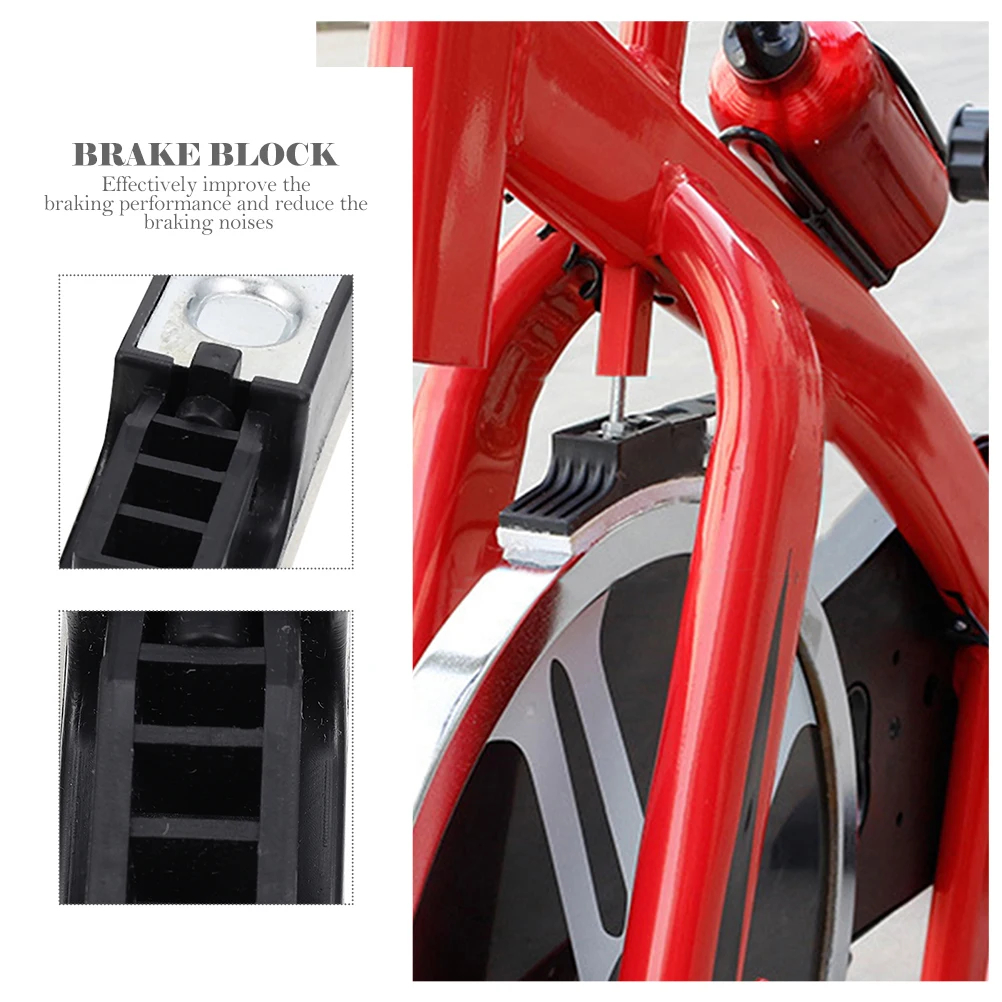 2pcs Fitness Bike Brake Pads Plastic Felt Braking Disc For Exercise Bike Indoor Cycling Accessories Universal Replacement Gym
2pcs Fitness Bike Brake Pads Plastic Felt Braking Disc For Exercise Bike Indoor Cycling Accessories Universal Replacement Gym