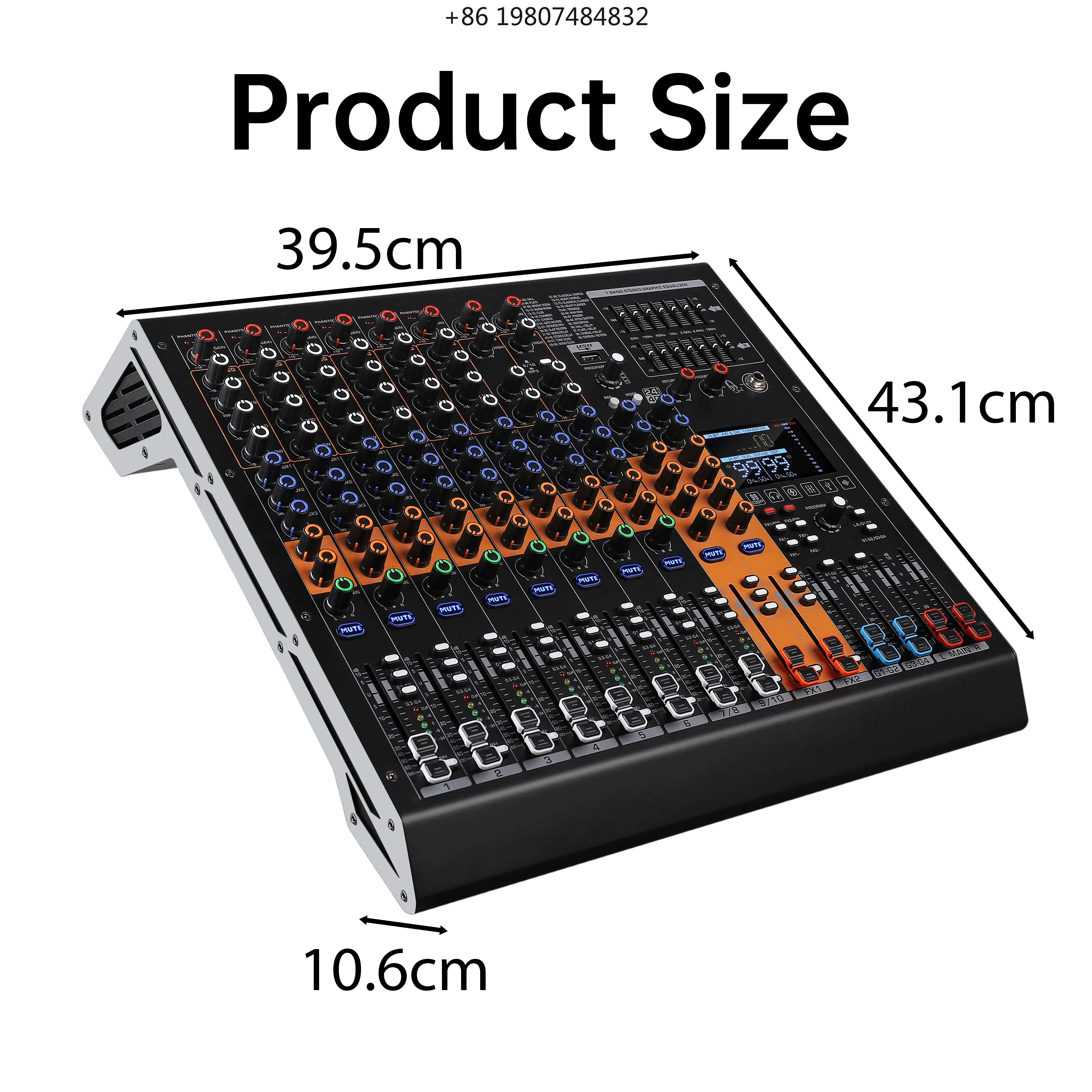 Professional TX Series Audio Mixer 4-Group 4-Bus Console, Dual DSP Effects Processor for Church Concert
Professional TX Series Audio Mixer 4-Group 4-Bus Console, Dual DSP Effects Processor for Church Concert