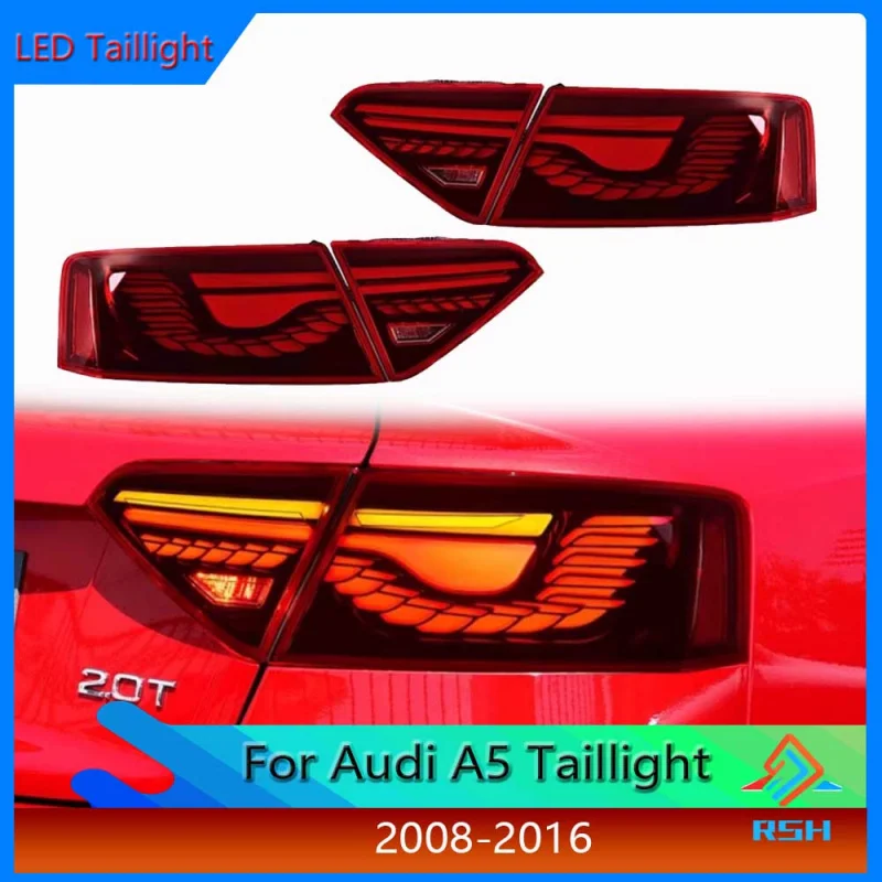 Car Tail Light Assembly For Audi A5 2008-2016 Dragon Scale Scan LED DRL Turn Signal Brake Reverse Rear Lights Plug And Play
Car Tail Light Assembly For Audi A5 2008-2016 Dragon Scale Scan LED DRL Turn Signal Brake Reverse Rear Lights Plug And Play