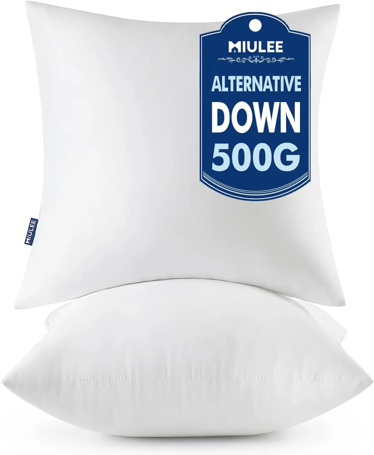 18x18 Pillow Inserts Pack of 2, 100% Virgin Fiber Filling for Couch Bed
18x18 Pillow Inserts Pack of 2, 100% Virgin Fiber Filling for Couch Bed