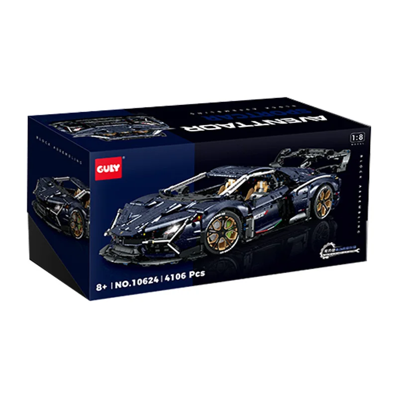 IN STOCK 10624 Technical RC Sports Car Building Blocks Assembling MOC Racing Bricks Model Children's Toys Christmas Gift Set
IN STOCK 10624 Technical RC Sports Car Building Blocks Assembling MOC Racing Bricks Model Children's Toys Christmas Gift Set