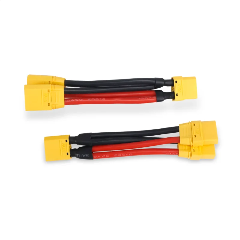 XT90H10AWG10CM параллельный разъем для батареи, кабель «папа/гнездо», двойной удлинитель, Y-образный разветвитель, 3-сторонний силиконовый провод для радиоуправляемой батареи MotorDIY
XT90H10AWG10CM параллельный разъем для батареи, кабель «папа/гнездо», двойной удлинитель, Y-образный разветвитель, 3-сторонний силиконовый провод для радиоуправляемой батареи MotorDIY