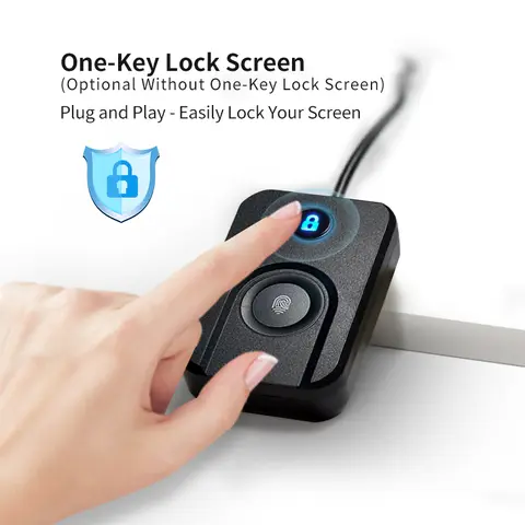 Windows 10 11 Hello Biometric Fingerprint Login Lock Screen USB Reader Scanner Module Device For Biometrics Security Key Safe