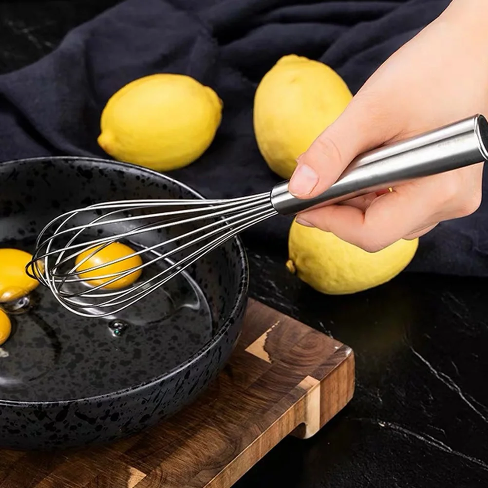 Practical Stainless Steel Eggbeater Manual Mixer for Home Store Safe Lightweight Easy Clean Cooking Baking Tool
Practical Stainless Steel Eggbeater Manual Mixer for Home Store Safe Lightweight Easy Clean Cooking Baking Tool