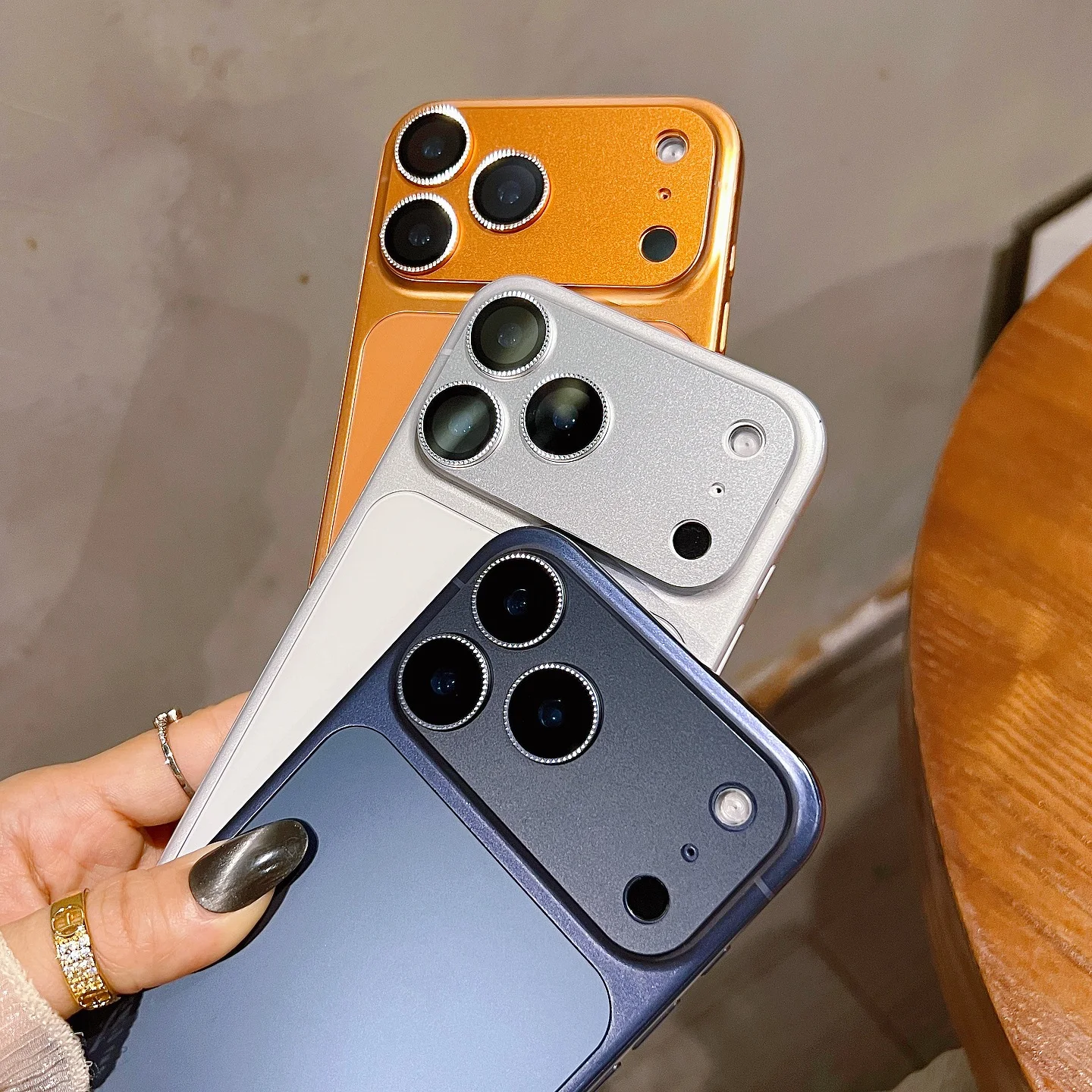 1PCS For Iphone 17ProMax Iphone17 Pro Aluminum Alloy Glass Camera Protectors Metal Ring Back Sticker Lens Protective Film 1PCS For Iphone 17ProMax Iphone17 Pro Aluminum Alloy Glass Camera Protectors Metal Ring Back Sticker Lens Protective Film