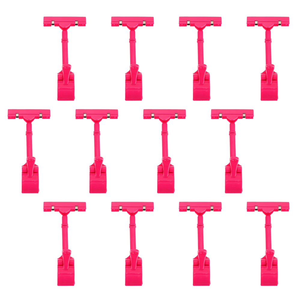 12Pcs Price Cards Clip Double-Head Plastic Display Clips Reliable Price Tag Holder for Menu Cards Label Sign Paper Clips
12Pcs Price Cards Clip Double-Head Plastic Display Clips Reliable Price Tag Holder for Menu Cards Label Sign Paper Clips