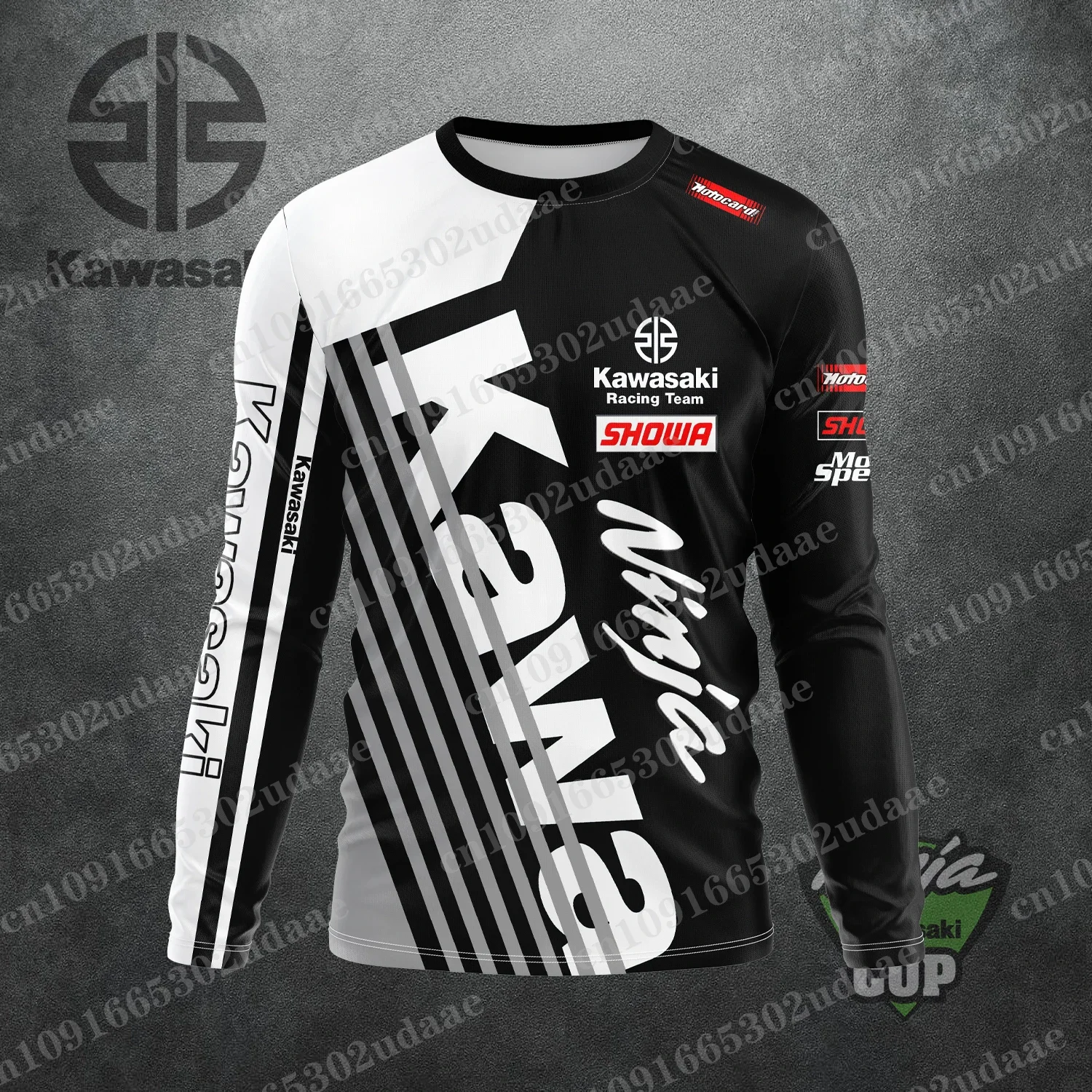 Kawasaki Racing Team Men's and Women's Ninja, 3D Printed Long Sleeve Bicycle Clothes, Motorcycle Sweatshirts, Summer
Kawasaki Racing Team Men's and Women's Ninja, 3D Printed Long Sleeve Bicycle Clothes, Motorcycle Sweatshirts, Summer