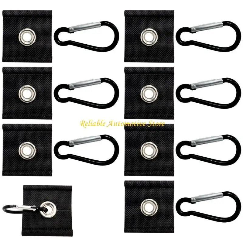 M68B 8Piece Awning Attachment Hook Kit for Trailer Camping Enthusiasts Snugly Fits 5/6mm and 7/8mm Rails, Enhanced Durability
M68B 8Piece Awning Attachment Hook Kit for Trailer Camping Enthusiasts Snugly Fits 5/6mm and 7/8mm Rails, Enhanced Durability