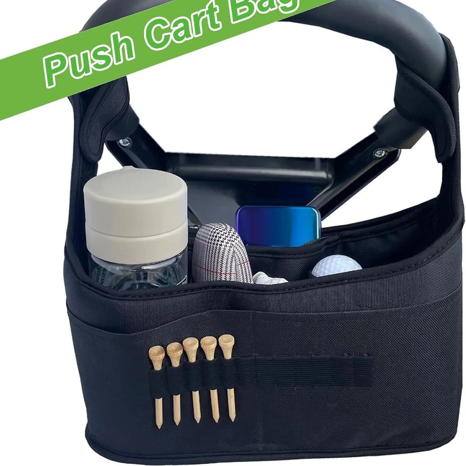Golf Push Cart Organizer Carrier Wear Resistant Back Zipper Pocket Oxford Cloth Trolley Storage Carry Bag Gift for Husband
Golf Push Cart Organizer Carrier Wear Resistant Back Zipper Pocket Oxford Cloth Trolley Storage Carry Bag Gift for Husband