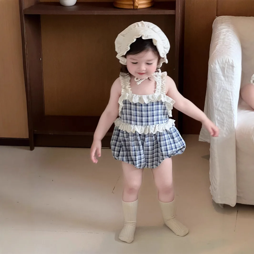 Baby Summer Thin Baby Strap Bag Butt Clothes Girls' Jumpsuit Summer Clothes Fashion Cute Rompers
Baby Summer Thin Baby Strap Bag Butt Clothes Girls' Jumpsuit Summer Clothes Fashion Cute Rompers