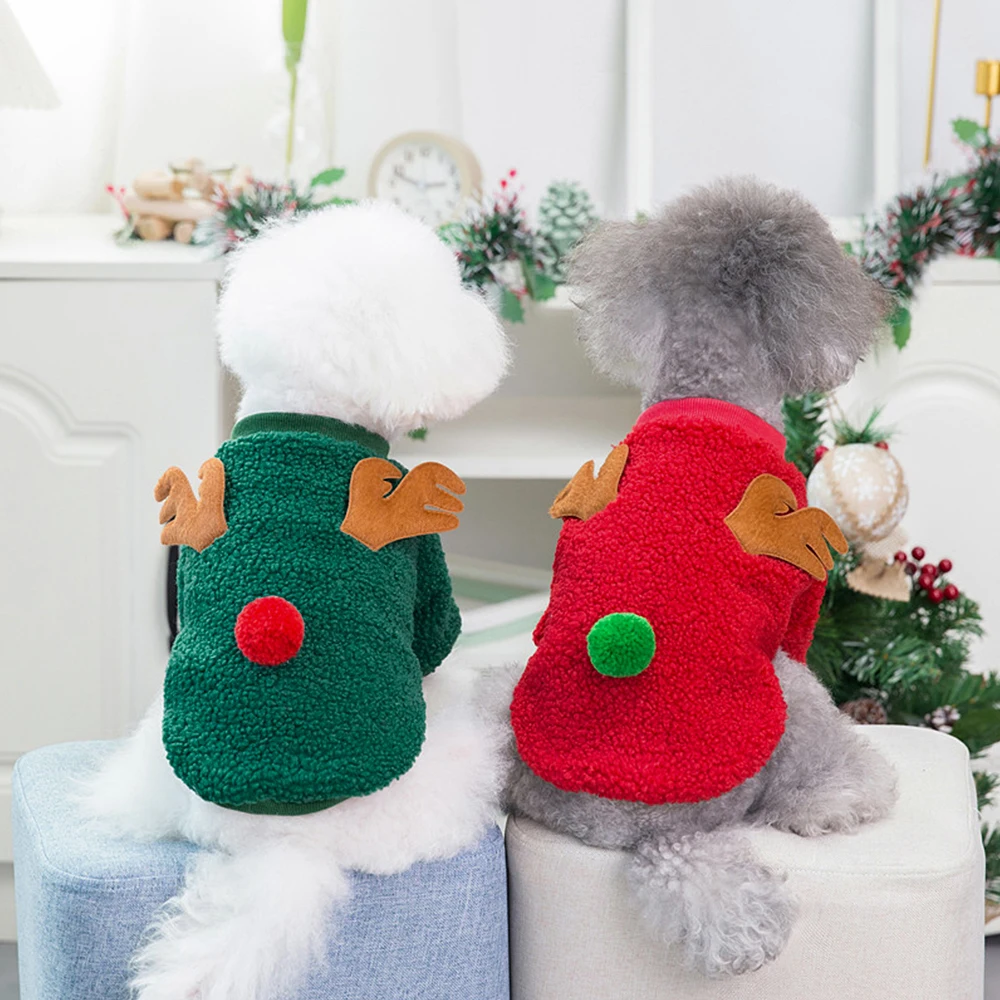 Christmas Dog Clothes Pet New Year Clothing Puppy Cat Costume Soft Fleece Clothing Pug Chihuahua Yorkies Small Dogs Outfit
Christmas Dog Clothes Pet New Year Clothing Puppy Cat Costume Soft Fleece Clothing Pug Chihuahua Yorkies Small Dogs Outfit