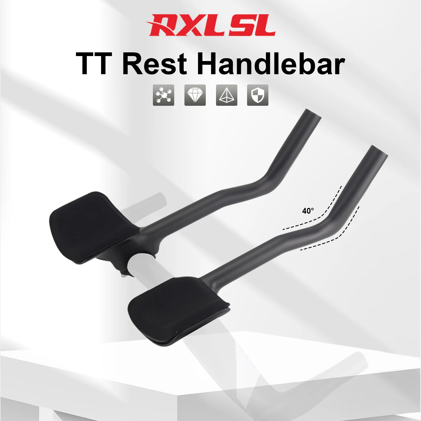 Bicycle Rest TT Handlebar Clip on Aero Bars TT Handlebar Triathlon Extender 31.8 Carbon Road Bike Cycling Rest Bars 30°/40°/50°
Bicycle Rest TT Handlebar Clip on Aero Bars TT Handlebar Triathlon Extender 31.8 Carbon Road Bike Cycling Rest Bars 30°/40°/50°