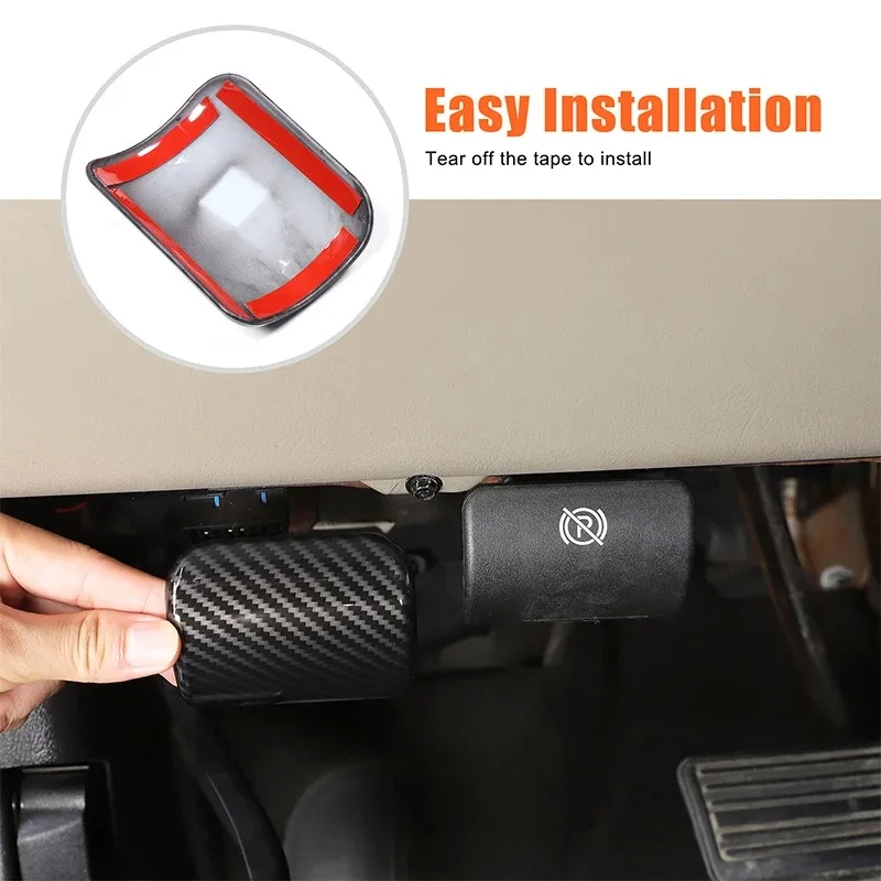 For Hummer H2 2003-07 ABS Carbon Fiber/Red/Sliver/Black Car Emergency Parking Brake Release Handle Decorative Cover Stickers
For Hummer H2 2003-07 ABS Carbon Fiber/Red/Sliver/Black Car Emergency Parking Brake Release Handle Decorative Cover Stickers
