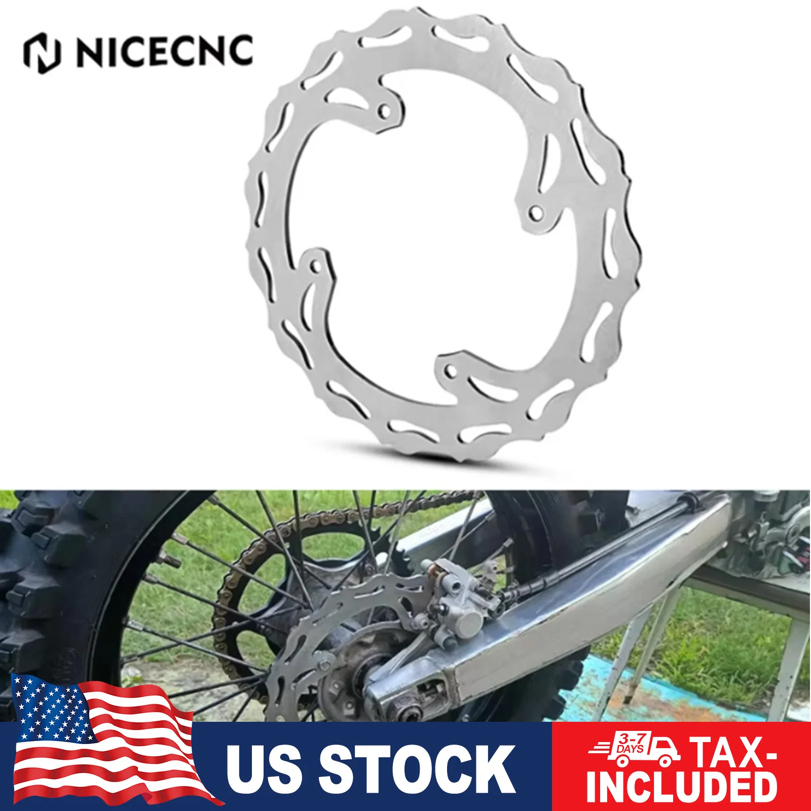 For Honda CRF450R CRF250R 2004-2020 CR125 HONDA CR250 CRF250RX CRF450X CRF450RX CRF450L Motorcycle 240mm Rear Brake Disc Rotor
For Honda CRF450R CRF250R 2004-2020 CR125 HONDA CR250 CRF250RX CRF450X CRF450RX CRF450L Motorcycle 240mm Rear Brake Disc Rotor