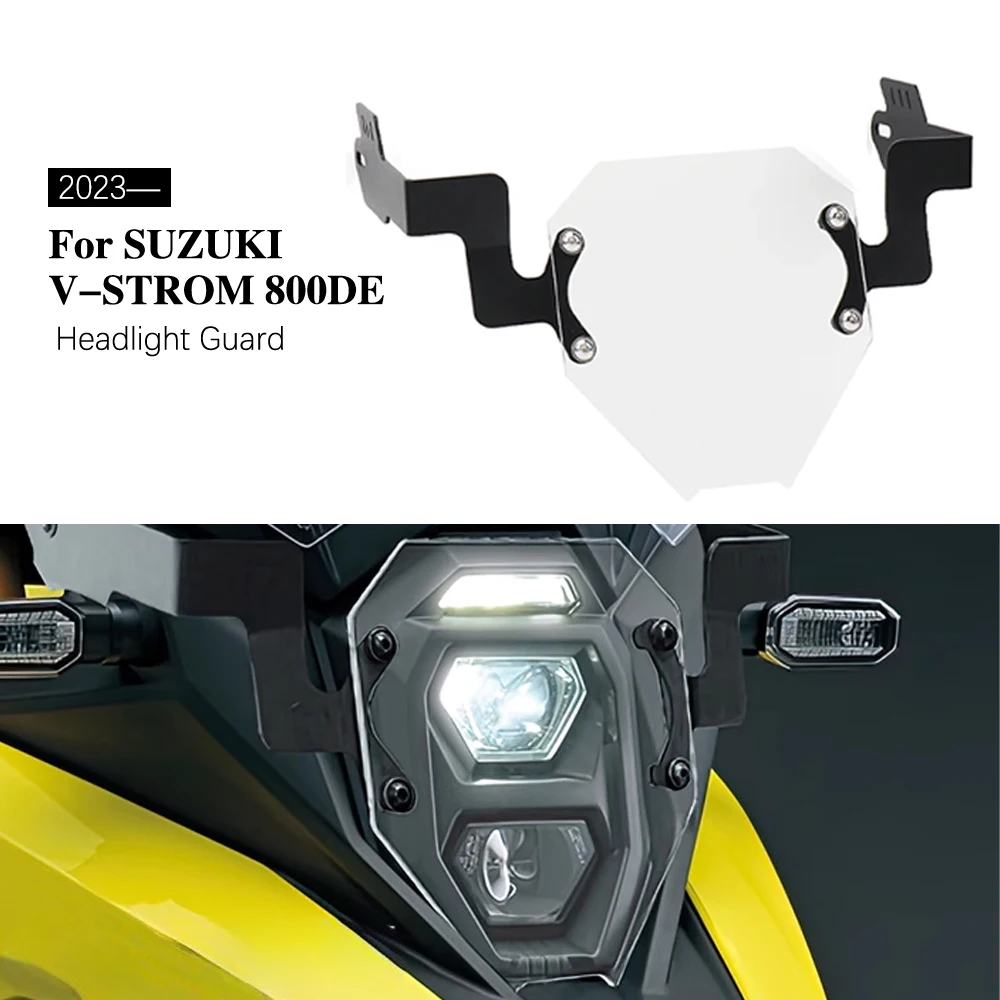 For SUZUKI V-STROM 800DE 800 DE 2023 2024 2025 Motorcycle Headlight Protector Head Lights Protection Guard Cover
For SUZUKI V-STROM 800DE 800 DE 2023 2024 2025 Motorcycle Headlight Protector Head Lights Protection Guard Cover