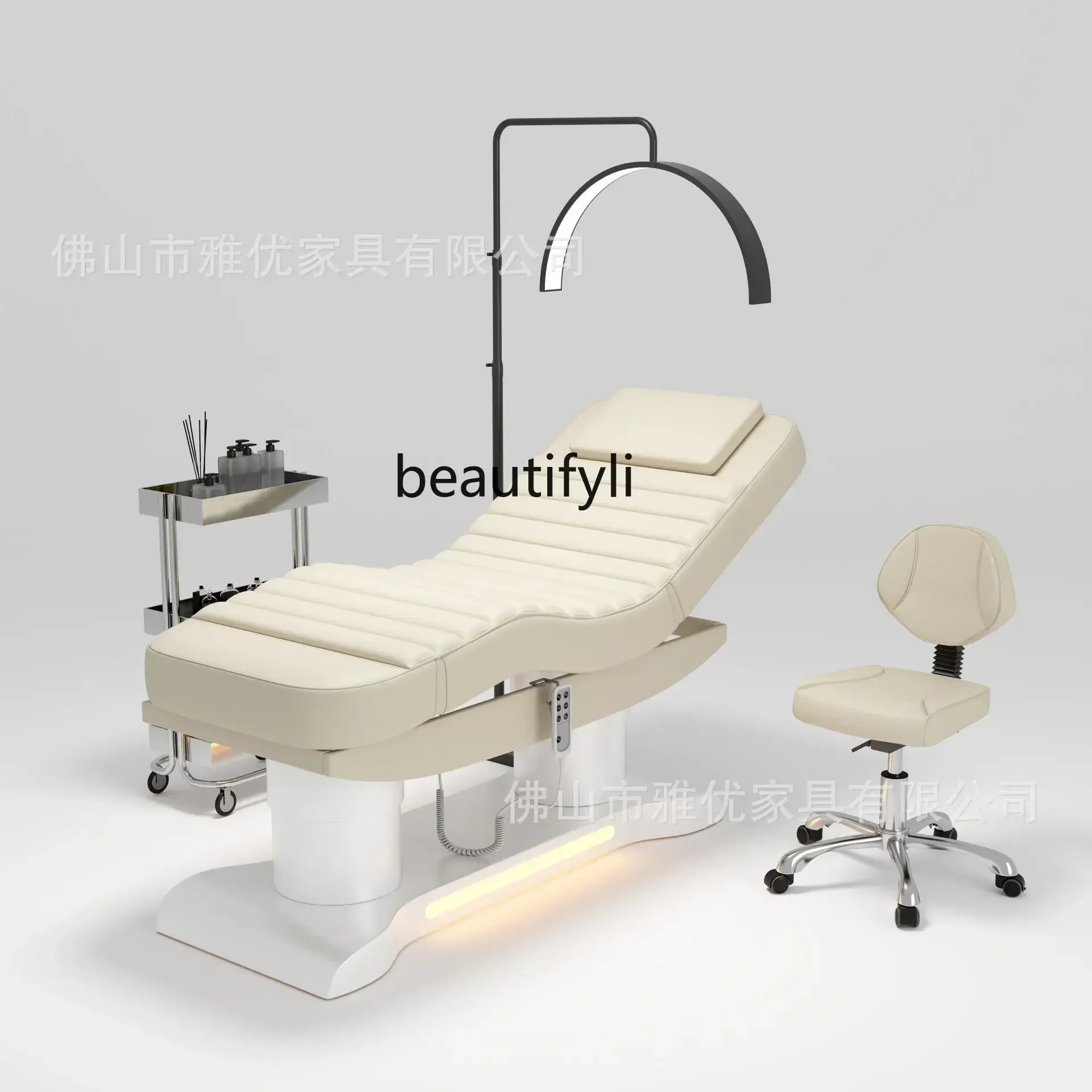 Electric beauty bed Beauty salon Facial management Spa massage bed Constant temperature heating treatment bed
Electric beauty bed Beauty salon Facial management Spa massage bed Constant temperature heating treatment bed