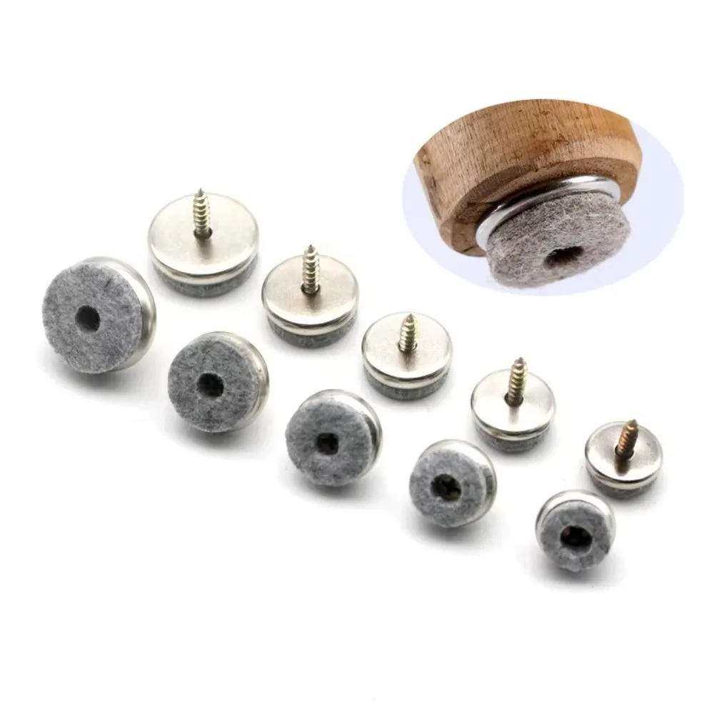 10pcs/set Metal Furniture Felt Pad Gray Round Shape Floor Protectors Floor Protector Wear-resisting Anti-slip Mat
10pcs/set Metal Furniture Felt Pad Gray Round Shape Floor Protectors Floor Protector Wear-resisting Anti-slip Mat