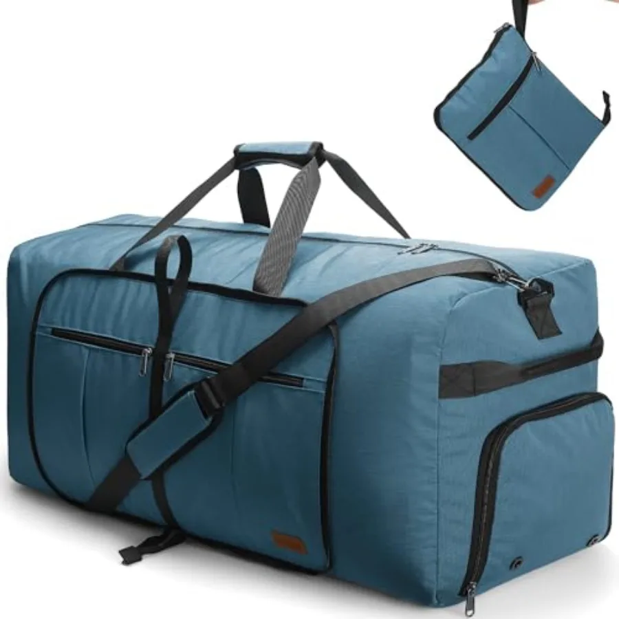 Foldable Waterproof Travel Duffel Bag for Men and Women with Shoe Compartment EXTRA LARGE
Foldable Waterproof Travel Duffel Bag for Men and Women with Shoe Compartment EXTRA LARGE