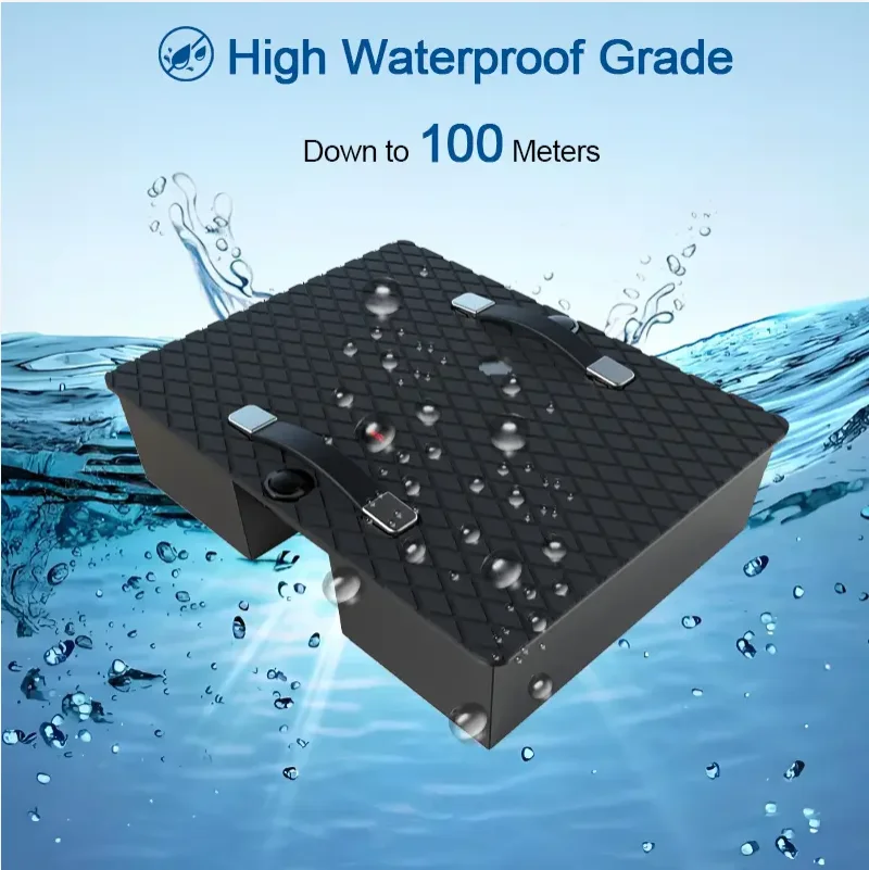 Electric Surfboard 72V 58Ah IP68 Waterproof Underwater 100M Battery Pack For Rescue Boat Paddle Board Fishing Boat
Electric Surfboard 72V 58Ah IP68 Waterproof Underwater 100M Battery Pack For Rescue Boat Paddle Board Fishing Boat