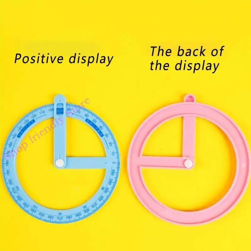 594A Swing Arm Protractor 360 ° Ruler Circle Class Mathmore Math Geometry Drafting Tool
594A Swing Arm Protractor 360 ° Ruler Circle Class Mathmore Math Geometry Drafting Tool