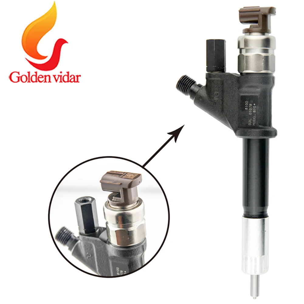 Diesel fuel injector 095000-8100 for Denso, common rail injector 0950008100, replace injector 095000-8101/095000-8871
Diesel fuel injector 095000-8100 for Denso, common rail injector 0950008100, replace injector 095000-8101/095000-8871