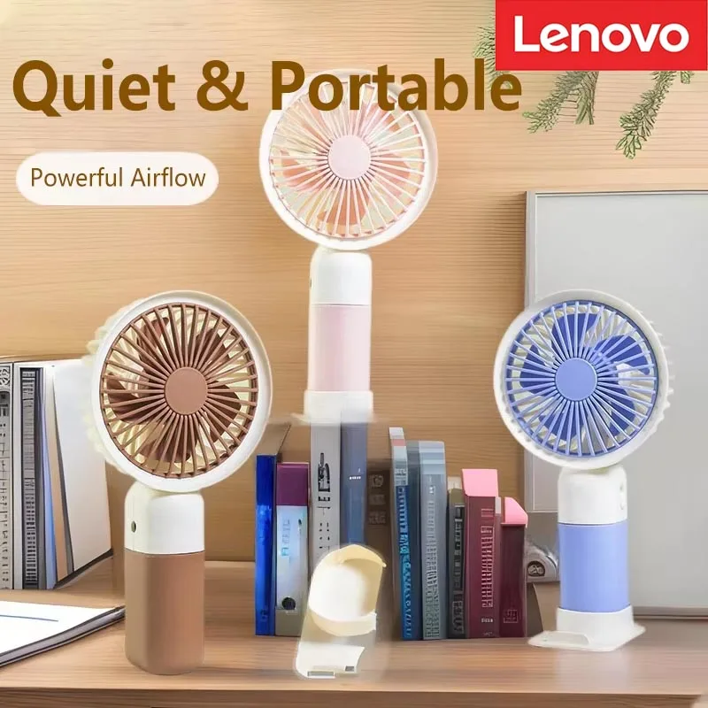 Lenovo 2026 New Handheld Fan Mini Portable Desktop Office Student Dormitory USB Charging Silent Small Electric Fan
Lenovo 2026 New Handheld Fan Mini Portable Desktop Office Student Dormitory USB Charging Silent Small Electric Fan