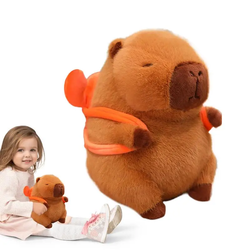 Capybara Plush Decorative Stuffed Animal Pillow Capybara Plush Toy Cute Pillow With Removable Backpack For Girlfriend Mom
Capybara Plush Decorative Stuffed Animal Pillow Capybara Plush Toy Cute Pillow With Removable Backpack For Girlfriend Mom