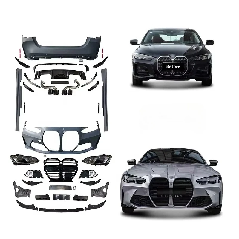 BOCH Body Kits For 4 Series G22 G23 To 2025 G82 M4 Car Bumper Front Bumper Side Skirt Rear Car Bumper G22 Headlights
BOCH Body Kits For 4 Series G22 G23 To 2025 G82 M4 Car Bumper Front Bumper Side Skirt Rear Car Bumper G22 Headlights