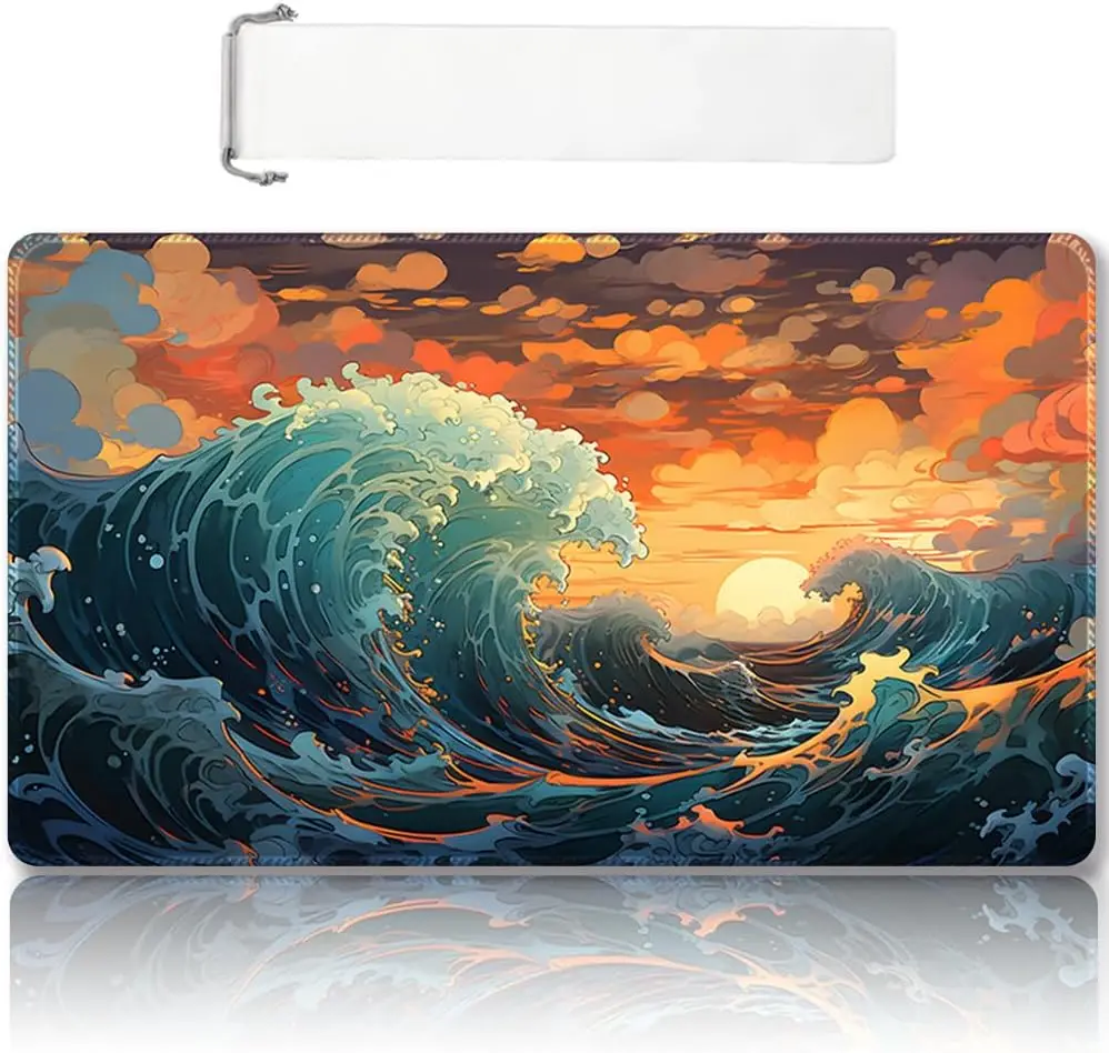 Premium Stitched MTG Playmat with Zones and Non-Slip Rubber Backing - TCG Play Mat for MTG and Other Card Games - Colorful Desig
Premium Stitched MTG Playmat with Zones and Non-Slip Rubber Backing - TCG Play Mat for MTG and Other Card Games - Colorful Desig