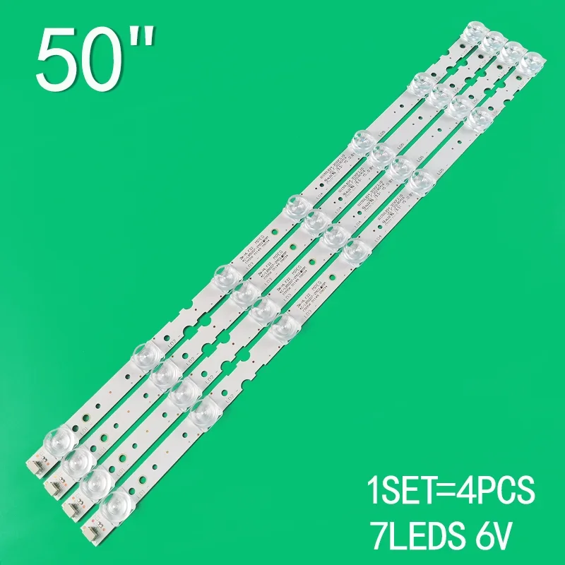 4 шт. светодиодная подсветка для TCL-GIC-50D6-303 50UD6306 50UD6406 50S425 50S421 50S423 0 LX 20180417 4C-LB5007-YH02J ZM03J
4 шт. светодиодная подсветка для TCL-GIC-50D6-303 50UD6306 50UD6406 50S425 50S421 50S423 0 LX 20180417 4C-LB5007-YH02J ZM03J