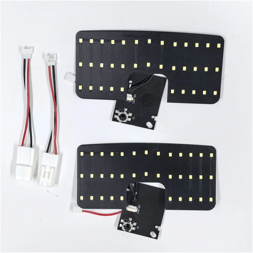 July King LED Reading Lights Compatible for Toyota Noah Voxy 80# ZWR/ZRR8# H26.1-R3.12, 2 pcs 6000K Interior Dome Map Light
July King LED Reading Lights Compatible for Toyota Noah Voxy 80# ZWR/ZRR8# H26.1-R3.12, 2 pcs 6000K Interior Dome Map Light