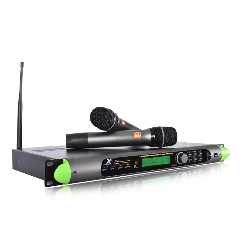 600W*2 Power Amplifier & Wireless Microphone X8 Karaoke Professional Dsp Digital Audio Amplifier Processor
600W*2 Power Amplifier & Wireless Microphone X8 Karaoke Professional Dsp Digital Audio Amplifier Processor