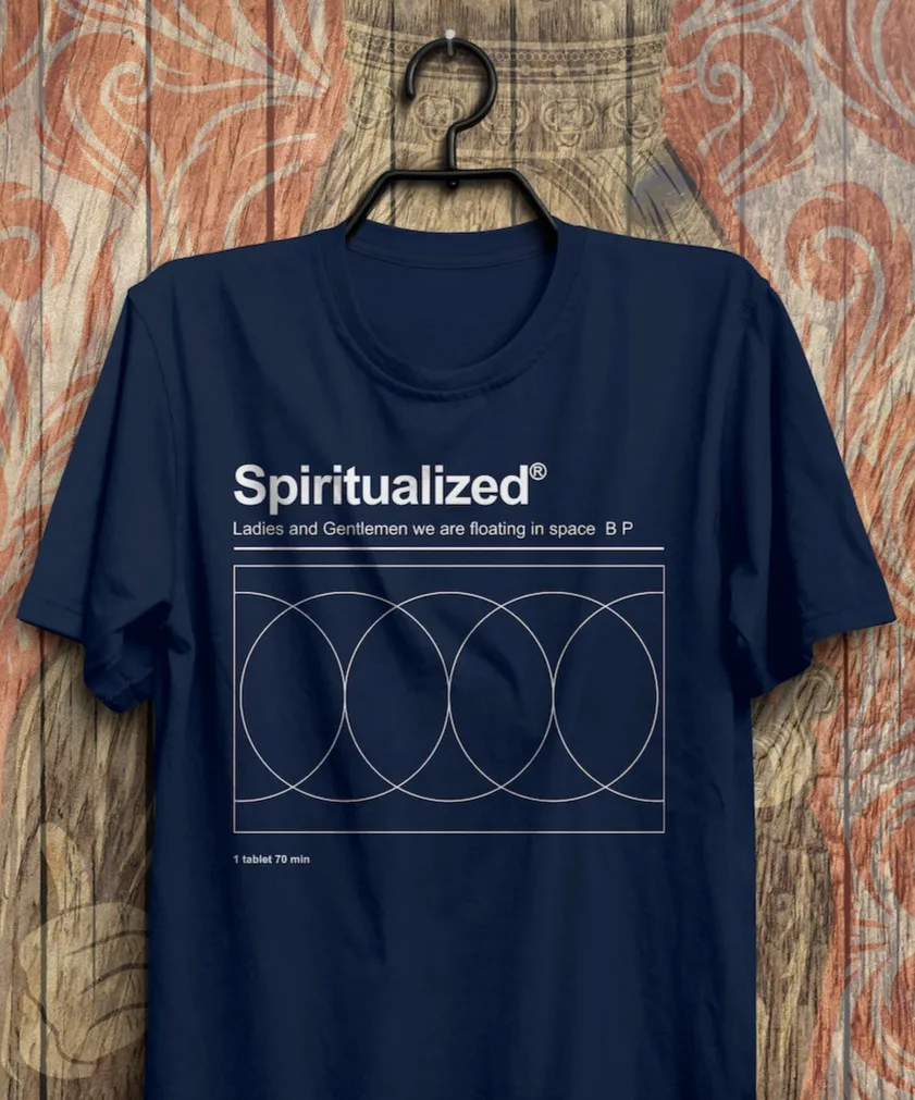 Винтажная Spiritualized женская и мужская футболка, туристическая рубашка, рок, футболка унисекс
Винтажная Spiritualized женская и мужская футболка, туристическая рубашка, рок, футболка унисекс