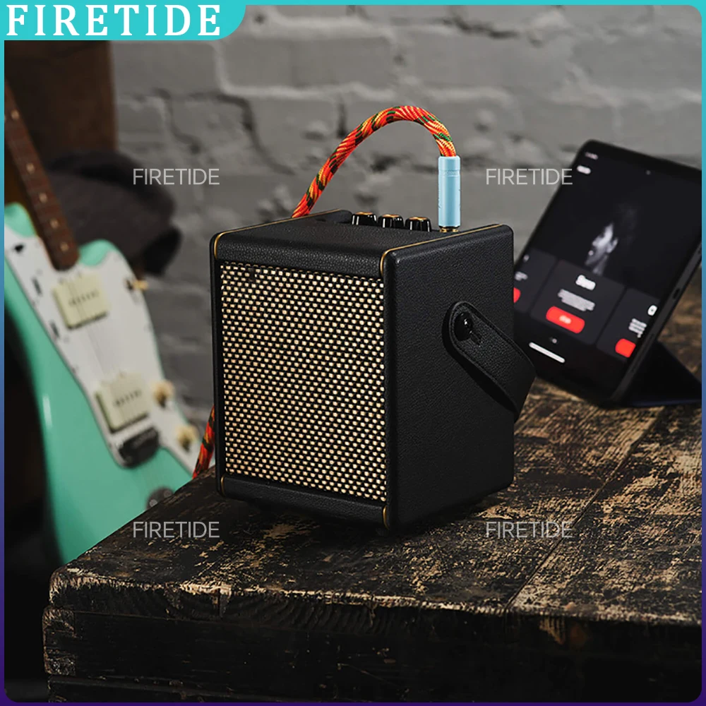 Портативный интеллектуальный гитарный усилитель Spark MINI 10 Вт и Bluetooth-динамик с приложением для игры на гитаре дома или путешествий (черный)
Портативный интеллектуальный гитарный усилитель Spark MINI 10 Вт и Bluetooth-динамик с приложением для игры на гитаре дома или путешествий (черный)