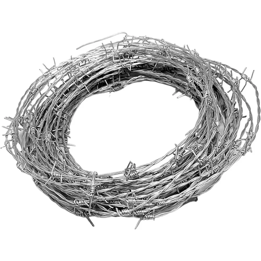 Двухпрядная ограждение из колючей проволоки Enhanced Security с проволокой из высокоцинковой стали
Двухпрядная ограждение из колючей проволоки Enhanced Security с проволокой из высокоцинковой стали