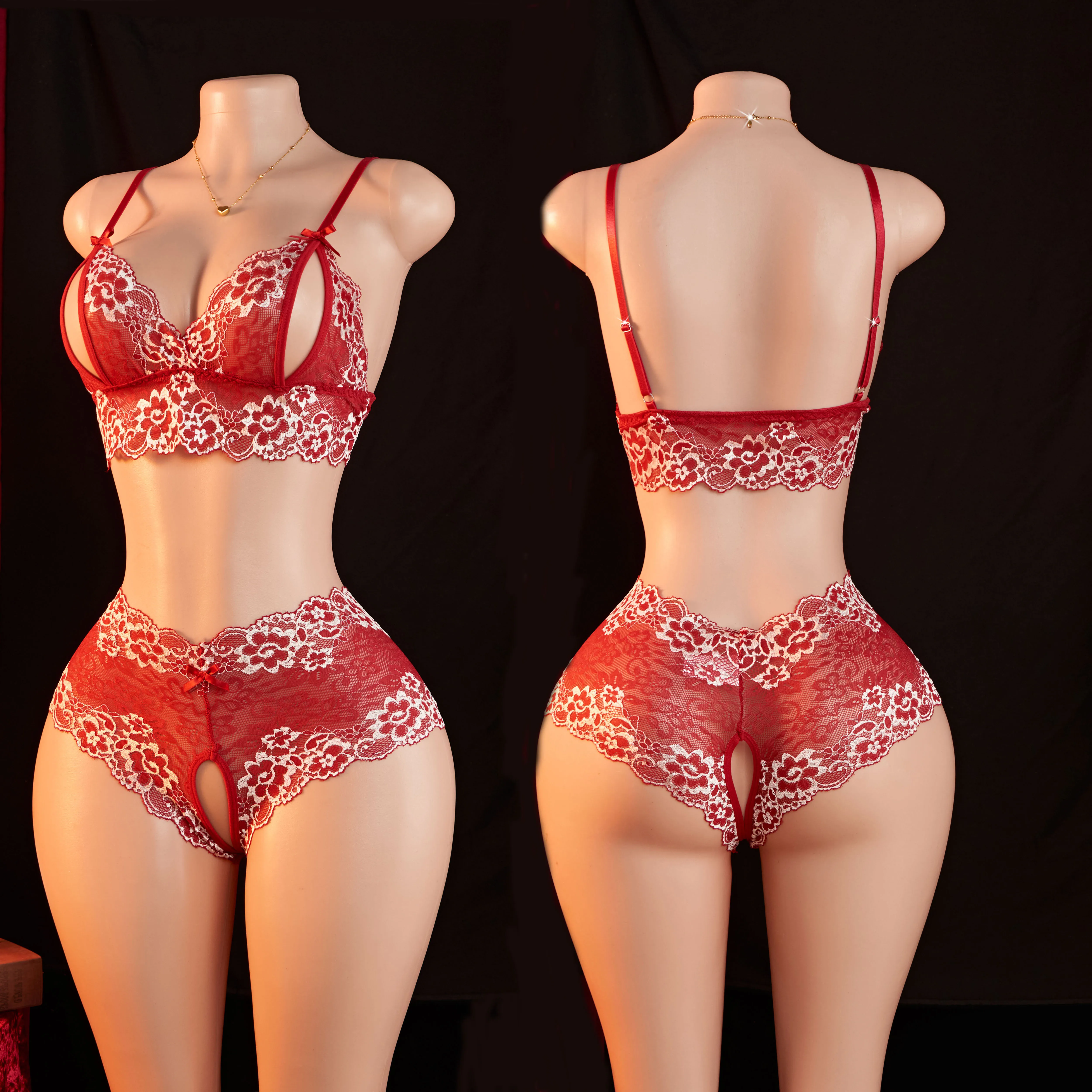 Комплект из двух предметов, женская пижама, нижнее белье с цветочным принтом, пижамное белье, открытый бюстгальтер и трусы с вырезами, комплект ночной рубашки, домашняя одежда на День святого Валентина
Комплект из двух предметов, женская пижама, нижнее белье с цветочным принтом, пижамное белье, открытый бюстгальтер и трусы с вырезами, комплект ночной рубашки, домашняя одежда на День святого Валентина